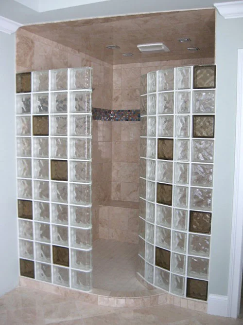 cloroed glass blocks