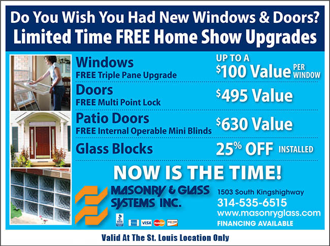 Current Coupons | Masonry & Glass Systems