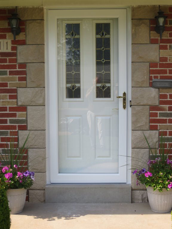 front door after outside