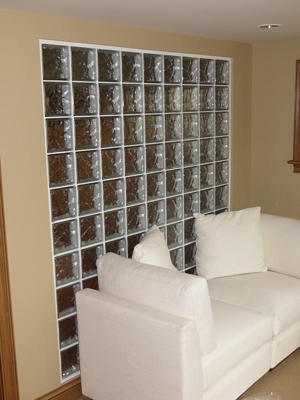 Glass block wall 1324