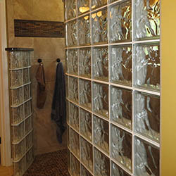 Glass Block Shower 4