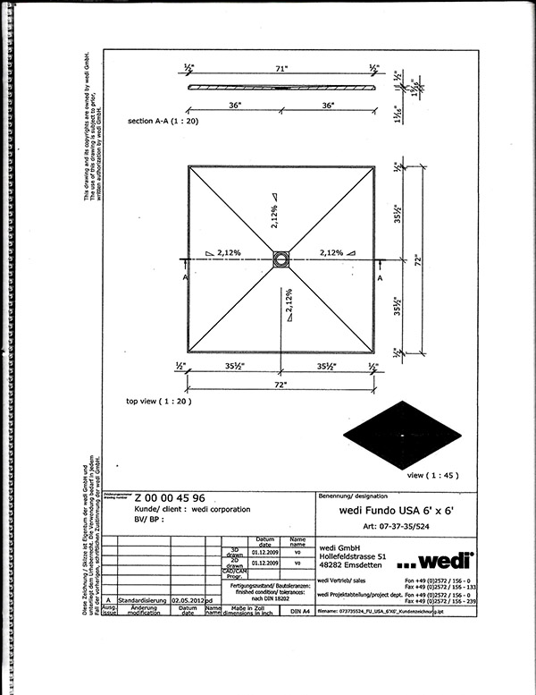 6x6 Wedi Fundo Base small