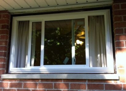 A wide sliding window adds brightness and a clean updated look for window replacement St. Louis, MO
