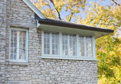 Durable, weather-resistant windows, highlighting how a Chesterfield, MO window replacement service can enhance storm protection