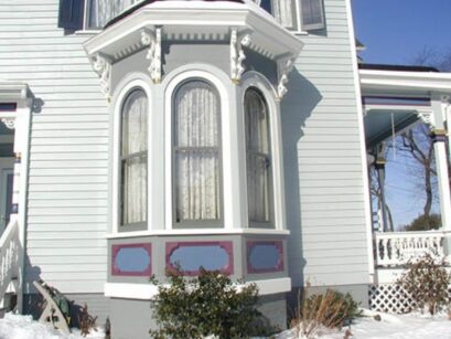 A historic bay window adds timeless character after a professional window replacement St. Louis, MO